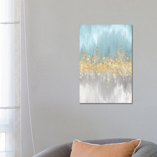 WILLA ARLO INTERIORS Neutral Wave Lengths II by Eva Watts - Print on Canvas