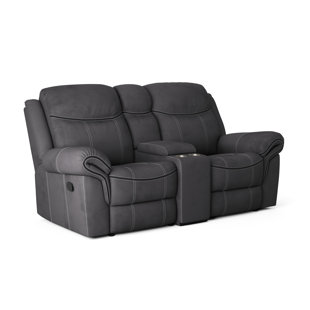 AMERICAN WHOLESALE FURNITURE 76'' Upholstered Reclining Loveseat