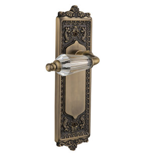 NOSTALGIC WAREHOUSE Egg & Dart Plate Passage (Hall & Closet) with Parlour Lever