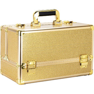 DASTINGO Metal 7 Compartment Makeup Organizer