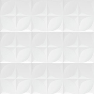 ENCORE SURFACES Polar Tuck 10" x 30" 3D Textured Wall Tile