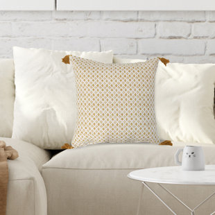 CREATIVE CO-OP Reversible Throw Pillow