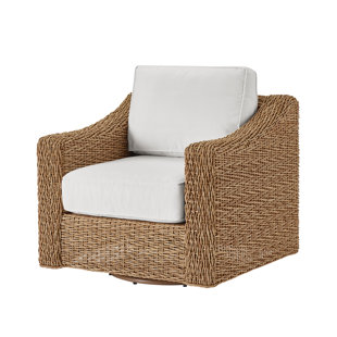 COASTAL LIVING™ BY UNIVERSAL FURNITURE Laconia Swivel Patio Chair with Cushions