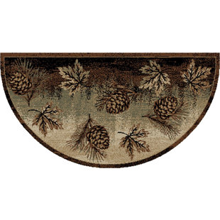 LOON PEAK® American Destination Harvest Moon Brown Area Rug