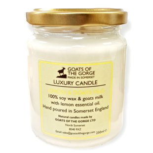 GEKO PRODUCTS Lemon Scented Jar Candle