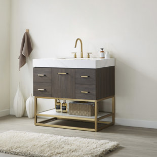 VINNOVA Toledo 36" Single Bathroom Vanity Set