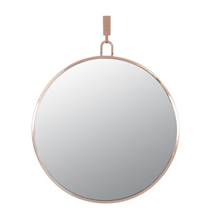 VARALUZ Stopwatch Metal Round Wall Mirror