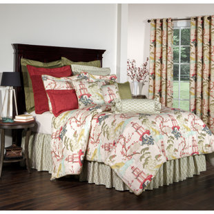 ADAMSTOWN AT HOME Cotton Floral Duvet Cover