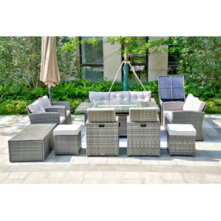 MODA FURNISHINGS 10 Piece Sofa Seating Group with Cushions