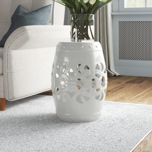 MISTANA™ Fetterman Porcelain Accent Stool