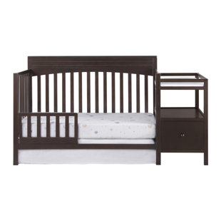 OXFORDBABY Harper Toddler Guard Rail for Convertible Baby Crib, Greenguard Gold