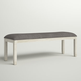 THREE POSTS™ Rockdale Polyester Upholstered Bench