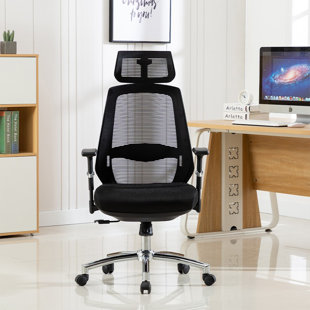 ZIPCODE DESIGN Adria Mesh Office Chair with Headrest