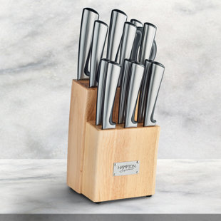 HAMPTON SIGNATURE Orion Stone 14 Piece Cutlery Block Set