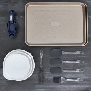 GLAD™ Glad 14 Piece Non-Stick Cookie Kit Large in Grey and White