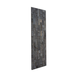 LUXURY DESIGN LIVING " Ebony Stone Wall "
