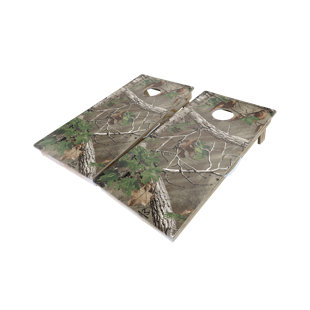 WEST GEORGIA CORNHOLE Realtree Extra Camo 10 Piece Cornhole Set