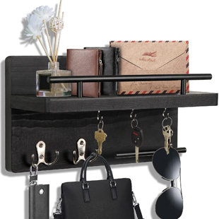 TOCCOLEGGERO Solid Wood Wall Organizer
