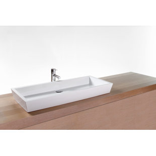 WETSTYLE 36" Cube Collection Abovemount Vessel Sink