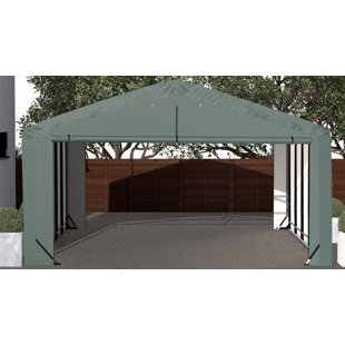 SHELTERLOGIC 12 Ft. W x 20 Ft. D Garage