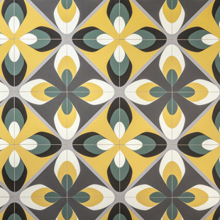 ENCORE SURFACES Fun Play Series 8" x 8" Porcelain Wall and Floor Tile