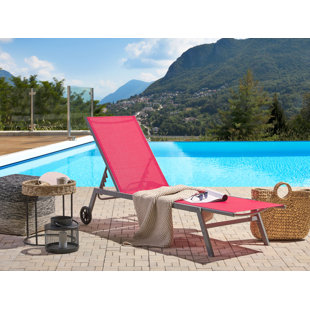 EBERN DESIGNS Heidimarie 198cm Long Reclining Single Sun Lounger