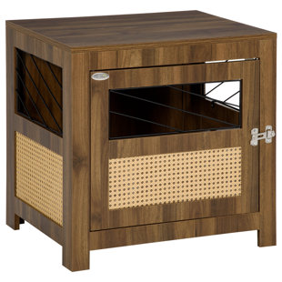 ARCHIE & OSCAR™ Sheree End Table Dog Crate With Cushion And Lockable Door