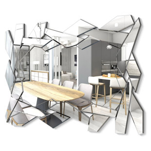 DEKOARTE Flat Wall Mirror