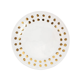 VIETRI Medici Gold Dinner Plate