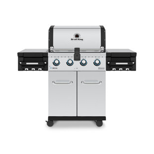 Broil King Regal™ 4 - Burner Countertop Gas Grill with Side Burner