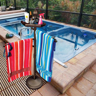 FEITIGO 25.59'' Freestanding Towel Bar