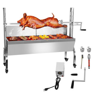 Domccy® 46'' W Barrel Charcoal Grill