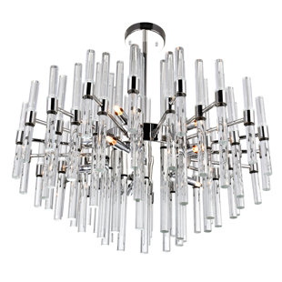 CWI LIGHTING 10 Light Chandelier 1137P26-10