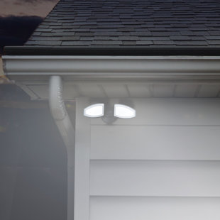 GOOD EARTH LIGHTING Gray Battery Powered Integrated LED Metal Spotlight