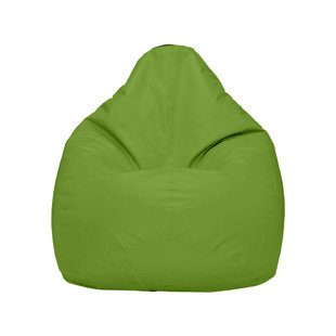 AMPLE DECOR Ample Leatherette Solid Indoor Bean Bag Cover - Filling Not Included