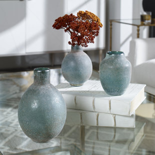 WILLISTON FORGE Duchamp Glass Table Vase