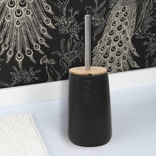 Evideco Bath D Ceramic Toilet Brush And Holder