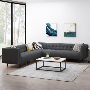 WADE LOGAN® 3 - Piece Upholstered Sectional