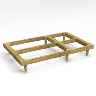 POWERSHEDS 4 ft. W x 6 ft. D Power Pressure Treated Timber Shed Base Kit (6x4)