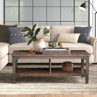 SAINT BIRCH 4 Legs Coffee Table with Storage