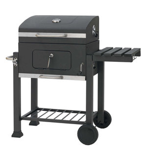 Belfry Kitchen 118cm Barrel Charcoal BBQ