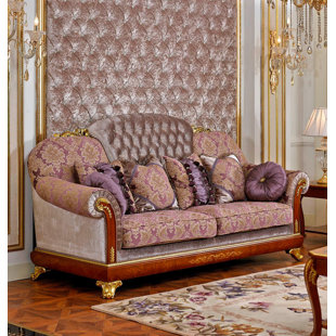 FLEUR DE LIS LIVING Kahler 72'' Upholstered Loveseat