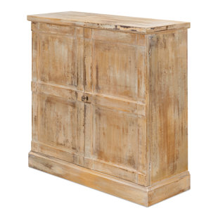SARREID LTD Rosella Lattice 38'' Solid Wood Sideboard