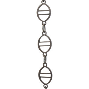 RCH SUPPLY COMPANY Geometric Motif Link Welded Chandelier Chain or Chain Break