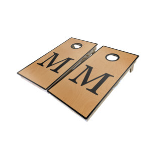 WEST GEORGIA CORNHOLE 10 Piece Big Letter Custom Cornhole Board Set