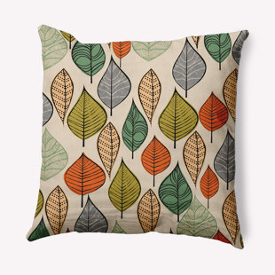 E BY DESIGN Flipping For Fall No Decorative Addition Indoor/Outdoor Reversible Throw Pillow