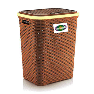 ROYAL HOME FURNISHING Plastic Laundry Hamper with Handles