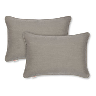 AUSTIN HORN CLASSICS Corded Pillow Cover Sunbrella® Indoor/Outdoor Reversible Pillow Cover (Set of 2)