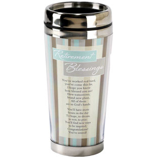 Dicksons Inc 16oz. Double Wall Insulated Stainless Steel Travel Mug