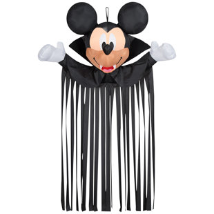 GEMMY INDUSTRIES Airblown Door Hanger Mickey Head W Streamers Inflatable